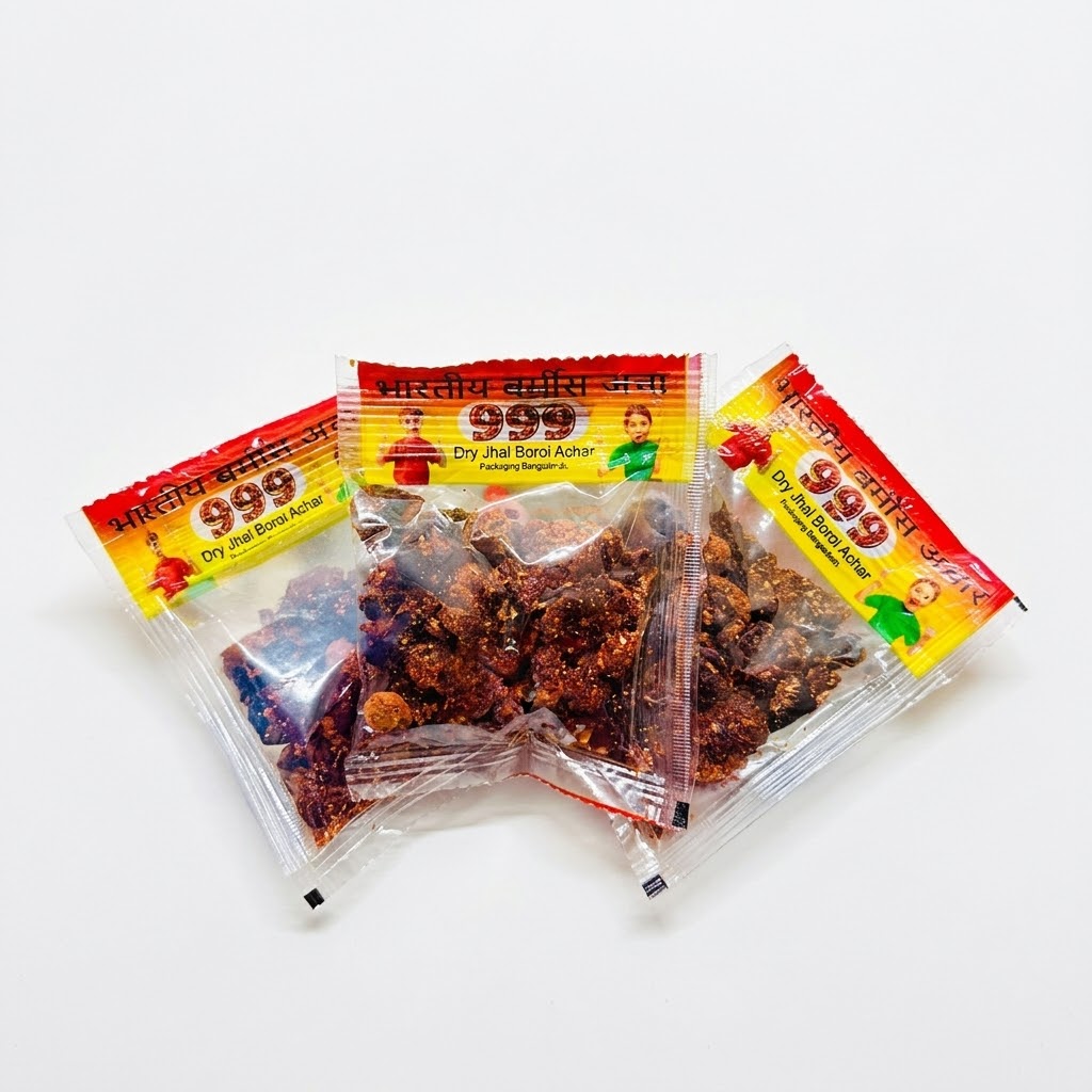 999 Dry Jhal Boroi Achar (ড্রাই ঝাল বরই আচার)